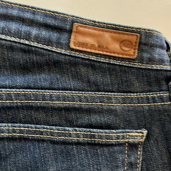 Ag Adriano Goldschmied The Stilt Cigarette Leg Mid Rise Size 28R - Picture 14 of 16